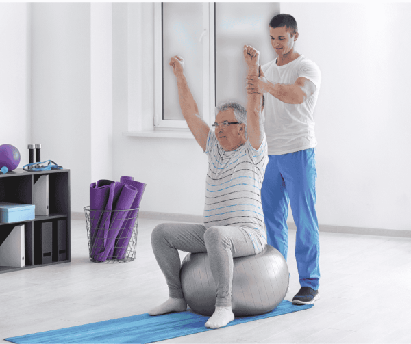 fisioterapia en el envejecimiento para mayores